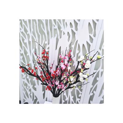 China Chinese pastoral flower living room decoration plum flower events decoration simulation clothsilk silk flower for wedding foam pole plum flower for sale