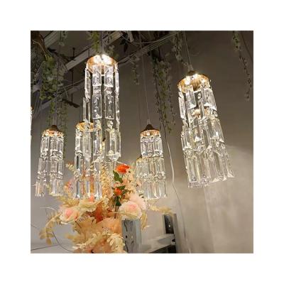 China Simple and beautiful wedding chandelier of the new window display ceiling chandelier the indoor wedding decoration listing decoration for sale