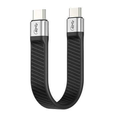 China USB4 FPC Cable Short USB C Thunderbolt 4 USB4 FPC Flat Cable 100W Charging 40Gbps Data Transfer 8K Video For External SSD for sale