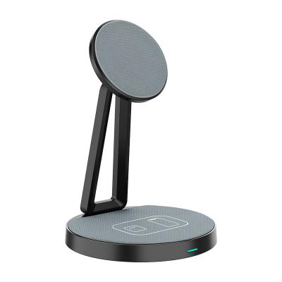 China Universal 15W Smart Magnetic Wireless Phone Charging Holder for iPhone, for airpods for sale