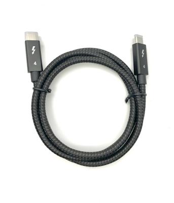 China MP3 / MP4 Player Thunderbolt 4 Nylon Braided Cable - 40Gbps 100W Charging, Thunderbolt 3 & USB-C Compatible for sale