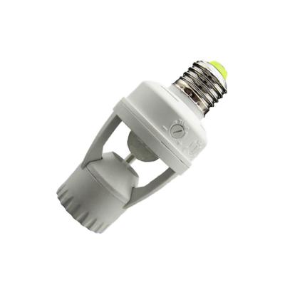 China TIS-PH101 E27 Lamp Applicable Holder Infrared Human Body Detection / PIR Sensing Motion Sensor for sale