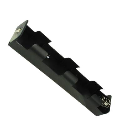 China High Precision Long Safe Battery Clip Case Holder ABS 3*D Black Battery Holder Box For Sale for sale