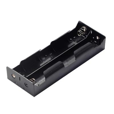 China Factory Direct Sale Safe Portable Battery Plastic Case Container Holder ABS 6*D Black Battery Holder Box for sale