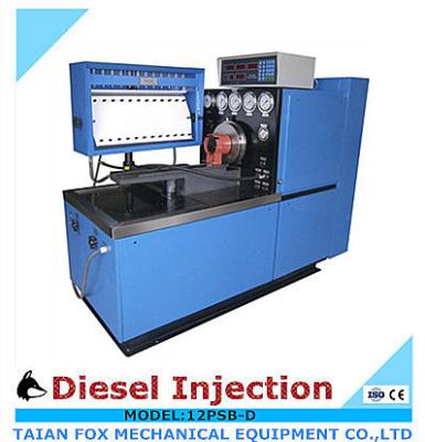 China 12PSB-D Fuel Pump Test Bench with lubrication engine oil system for CAT for sale