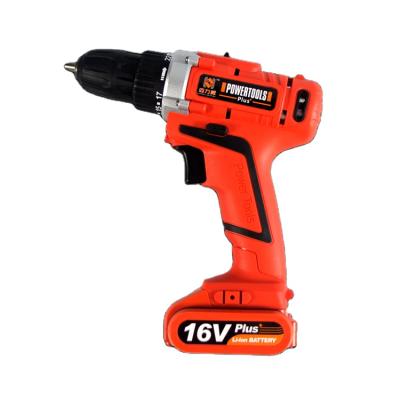 China 16V Lithium-ion 2-Speed ​​Electric Cordless Drill Kit KJPT16-2A for sale