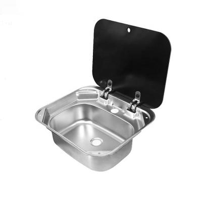 China With Kitchen Accessories Hot Sales RV Sink Faucet Single Bowl Portable Stainless Steel Kitchen Sink for sale