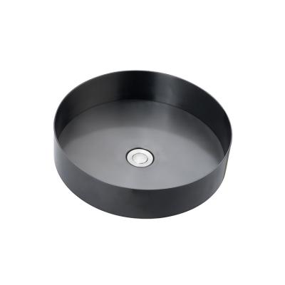 China Modern Modern Single Bowl Clean Technology Round Shape Wash Vanities Hand Wash Sink for sale