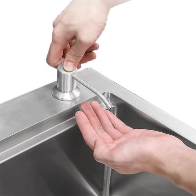 China Foam Soap Dispenser 300ml ABS Plastic Hand Liquid Soap Dispenser For Kitchen Sink for sale