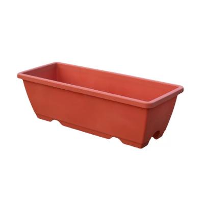 China No Medium Size 43x15x19cm Plastic Flowerpot The Balcony Planting Pots for sale