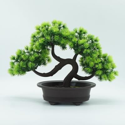 China Garden Decorative Popular Potted Ornament Simulation Indoor Artificial Bonsai Tree For Decoration for sale