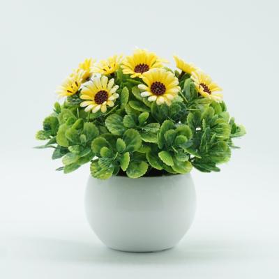 China Plant Decorative Simulation Potted Indoor Decorative Artificial Flowers for sale