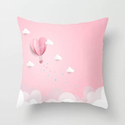 China Valentine's Day Cushion Cover Sofa Home Decorative Pillow Case 45x45cm 45x45cm for sale