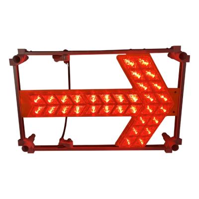 China 663*435.4*109mm red arrow shatterproof led arrow direction signal for sale