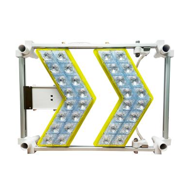 China 2021 New Metal Portable LED Shell Arrow Sign Board For Outdoor Road Signs for sale