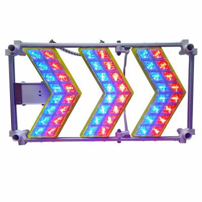 China Metal Shell One Way Direction Led Arrow Sign Board Warning Flashing Solar Light for sale