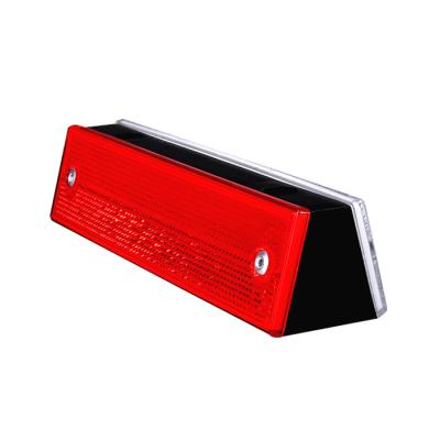 Κίνα Custom Untearable Rectangle Reflective Yellow Guardrail Road Side Reflector προς πώληση