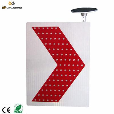 China Hot sale aluminum road rectangle aluminum reflective flashing solar traffic light post Te koop