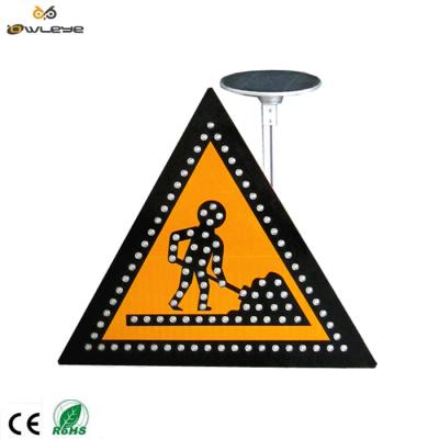 中国 12 Years Factory Aluminum Triangle Aluminum Warning Solar Road Sign 販売のため