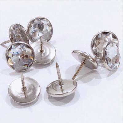 China Factory direct sale crystal acrylic buttons decorative buttons for sofa for sale