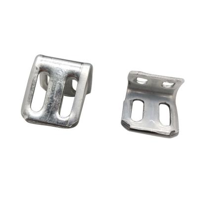 China Factory Direct Sales Best Quality Factory Manufacturing 4 Holes Durable Plastic Cover Iron Sofa Spring Clamps for sale