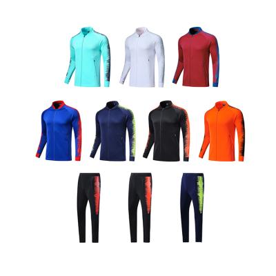 China New Arrival Polyester Colorful Mens Breathable Fitness Tracksuit Custom Print Logo Tracksuit for sale