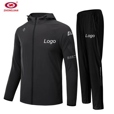 China 2021 Breathable Casual Sport Slim Fit Tracksuit Sublimation Tracksuit Set With CustomLogo for sale