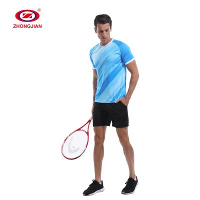 China Latest Design Badminton Activity Custom Sportswear T-shirt Custom Wear Tank Tops For Men for sale