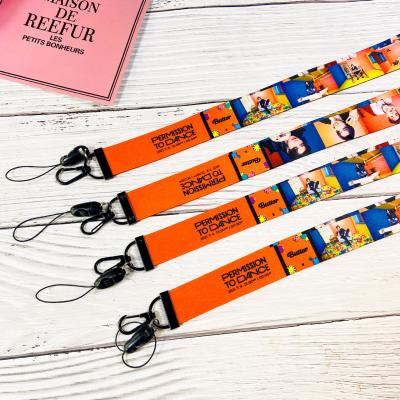 China New Viable Custom Bangtan Boys kpop Butter Card Holder Neck Lanyard for sale