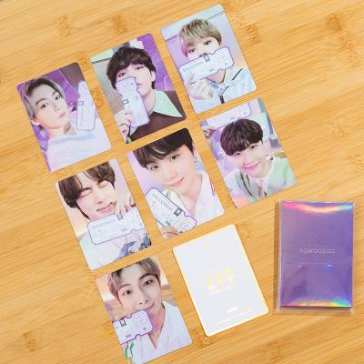 China Custom Happy Birthday 8 kpop sowoozoo New Mini Bangtan Boys Europe Map Photocard for sale