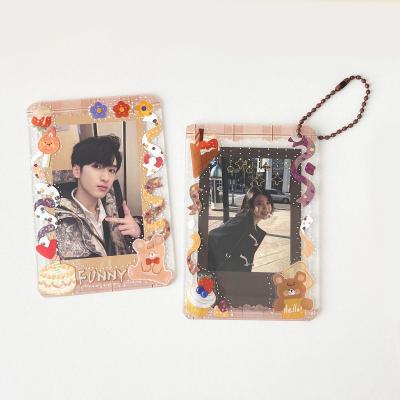 China Gather Kpop photocard holder top loader plastic card holder than card sleeve for kpop phtocard for sale