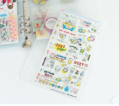 China High quality custom photocard holder and sticker binder sleeve zipper bag photocard holder for sale