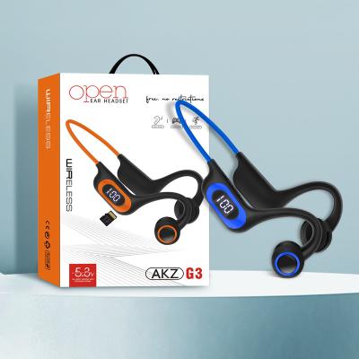 China AKZ G3 360 Fast Charging Wireless Earphone Open Ear Air Conduction Earphone Panoramic Sound Current Headset Open Headset for sale