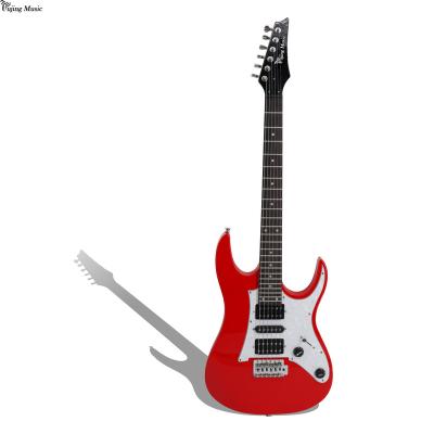 China Basswood global classic brand electric guitar, made of solid wood, professional level, free shipping to worldwide. for sale