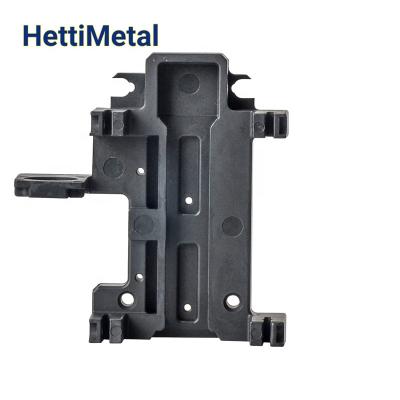 China HETTIMETAL ADC12 Device Metal Die Casting Medical Aluminum Casting With Black Anodic Oxidation For Medical Device Parts Base for sale