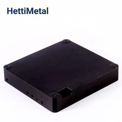 China Telecom HETTIMETAL ADC12 High Pressure Die Casting With Matt Color Anodizing For Telecom Case for sale