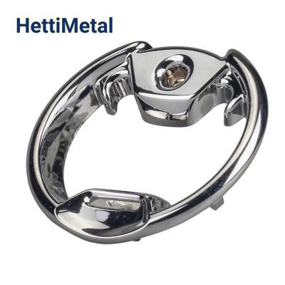 China Consumer Electronics HETTIMETAL M3 Zinc Die Cast With Bright Chrome Plating For Decorative Part for sale