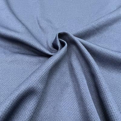 China Antistatic Custom Lightweight Plain 100 Polyester Knit Mesh Fabric For Skirts for sale