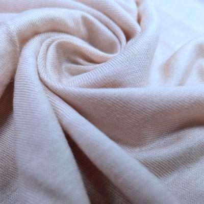 China Anti static high quality anti statc knitted plain printed single jersey fabric for dress for sale