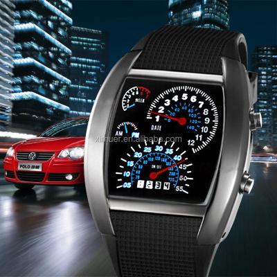 China Unique Day / Date Fashion LED Digital Watch Men Watch Sport Electronic Watch for sale