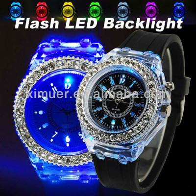 China Hot Selling Non-specific Instant Luminous Men's Watch Personality Trends Students LED Wrist Watch for sale