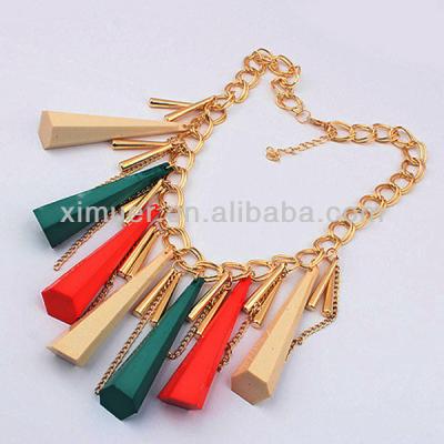 China Wholesale custom made punk necklace the joker tassels punk necklace for sale