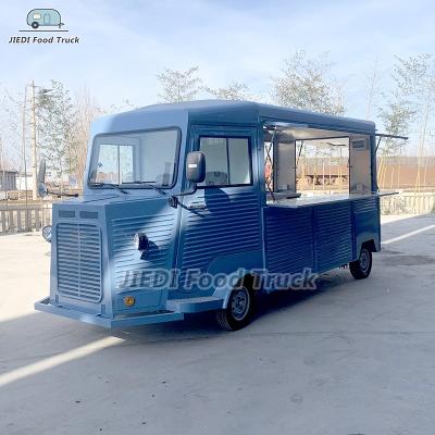 China JIEDI Vegetable Processing Factory Customized Snack Machinery Movable Quick Air Stream Fast Food Kitchen Trailer For Sale In Europe With CE for sale