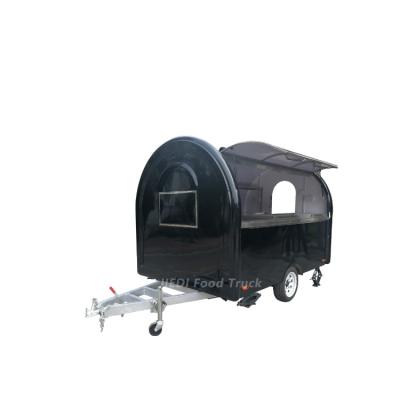 China Vegetable processing plant food trailer with kitchen pastry snack trailer kiosk for sale