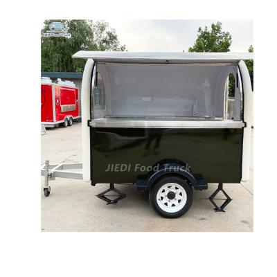 China Vegetable Processing Plant Food Truck Trailer Mobile Kitchen Equipped Food Concession Trailer for sale