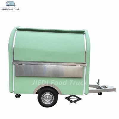 China JIEDI Vegetable Processing Plant JIEDI Mobile Trailer Bar Trailer Bar Trailer Food Trucks BBQ Trailer Mobile Ice Cream Truck For Sale for sale