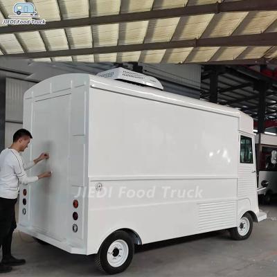 China JIEDI Vegetable Processing Plant Customize Mini Food Cart Portable Solar Multifunctional Food Trailer Mobile Pizza Hot Dog Barbecue Ice Cream For Sale for sale