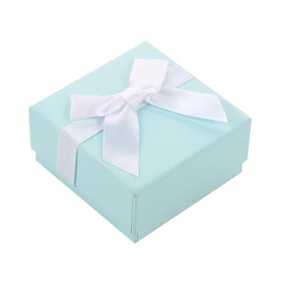 China Elegant/Morden/Fashion/Simple/Luxury Satin Wholesale Jewelry Boxes With Ribbon for sale