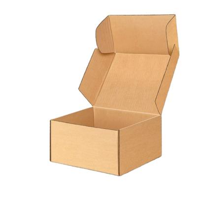 China Recycled Materials Paper Box Packaging Pattern Shoe Box Packaging Design Amazon Box Custom Coated Paper for sale