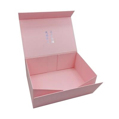 China Recyclable Pink Mailing Boxes For Clothes E-commerce Mail Delivery Shopping Box for sale